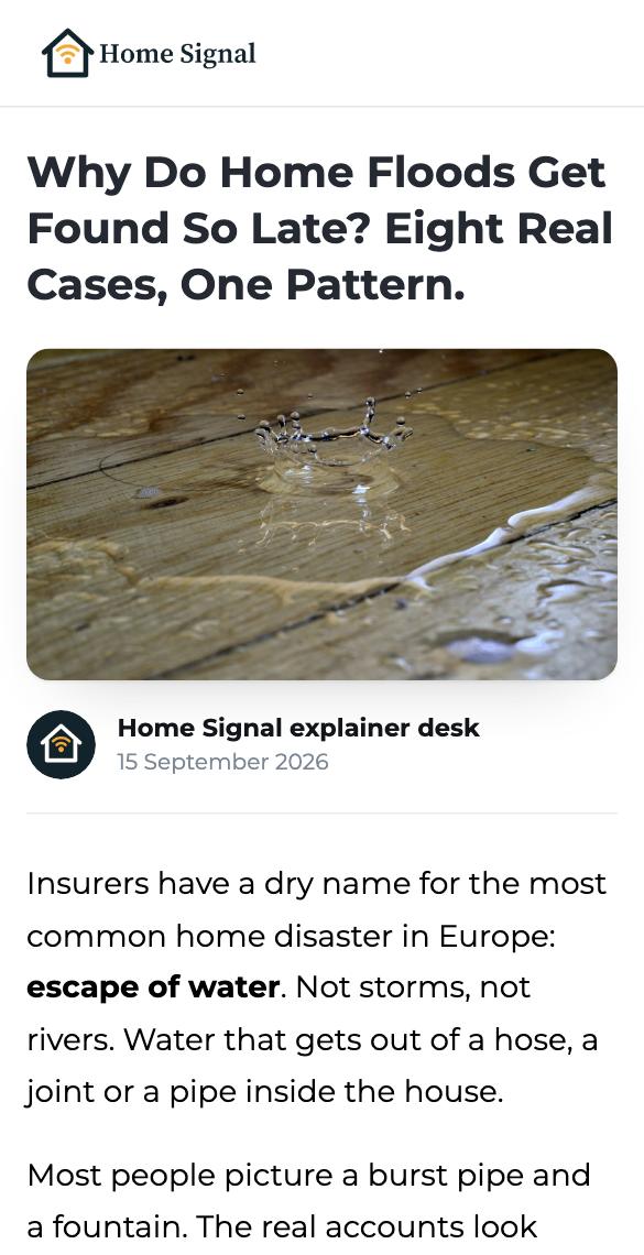 Phone preview of why floods get found so late